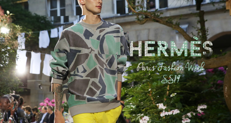 Paris Fashion Week Homme SS19 : Hermès