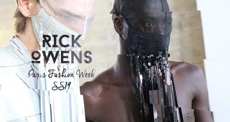 Paris Fashion Week Homme SS19 : Rick Owens