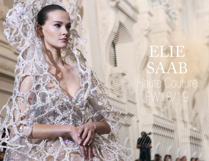 Paris Fashion Week Haute Couture FW18/19 : Elie Saab