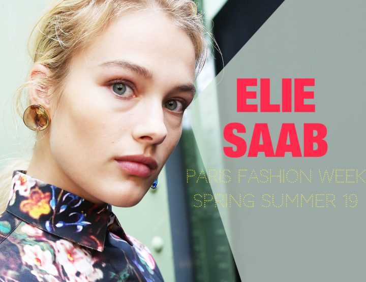 Paris Fashion Week Femme SS19 : Elie Saab